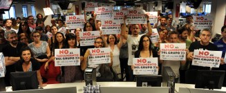 La Redacción de Clarín en apoyo a los compañeros del G23